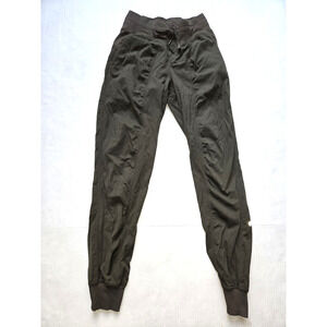 Lululemon Women's‎ Dance Studio Jogger Dark Olive Size 2 Relaxed